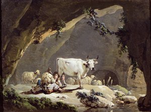 Il luogo del bere da Jean Baptiste Pillement